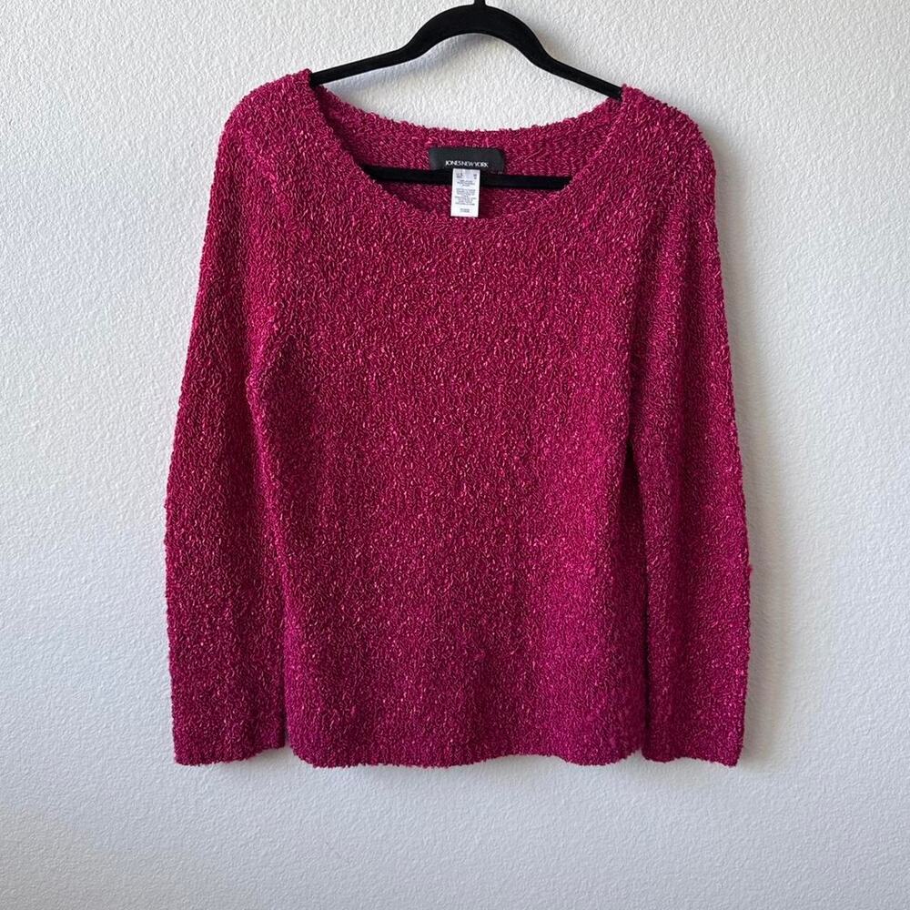 Vintage fiusha pink fuzzy sweater